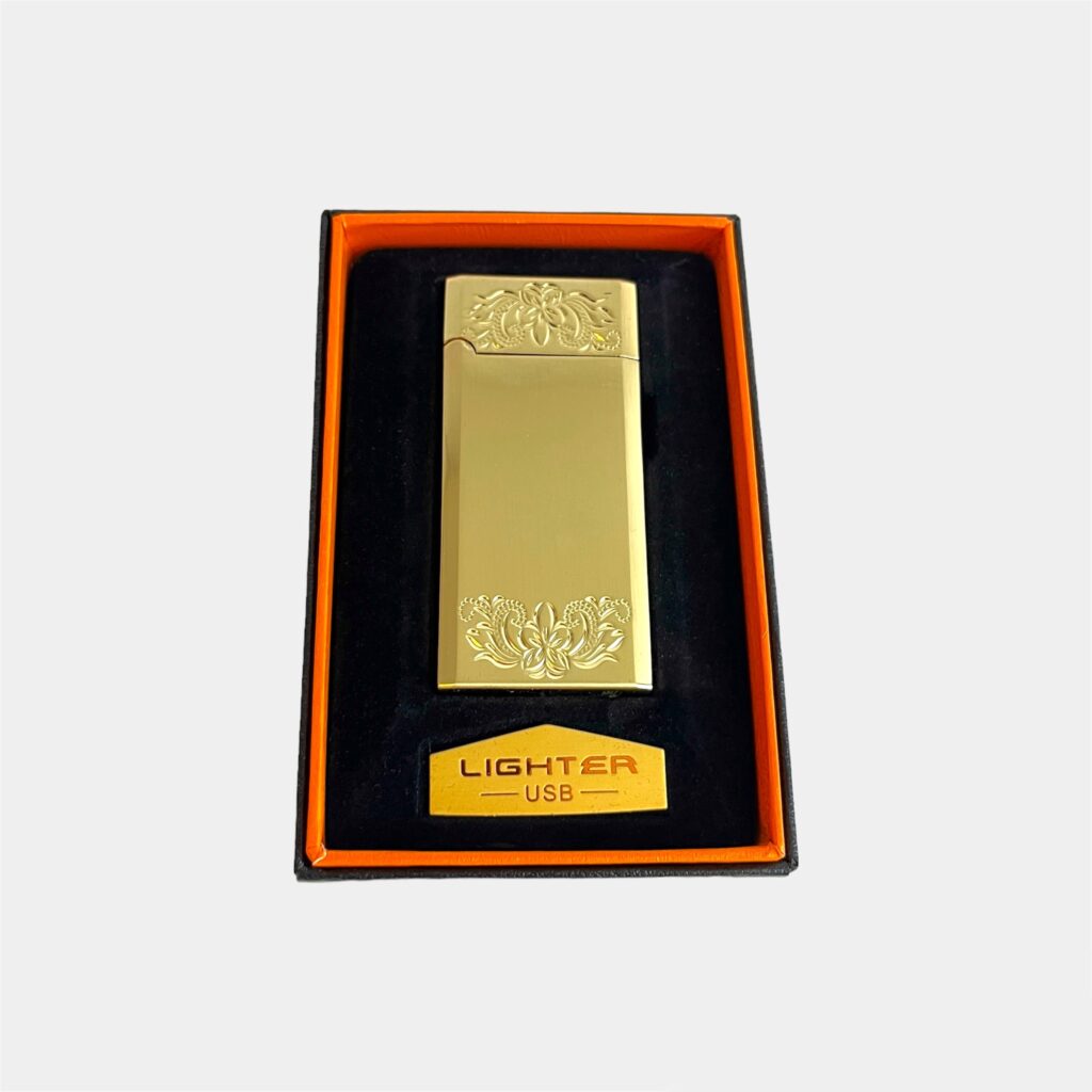 bricheta usb aurie cu model regal - cadouri barbati
