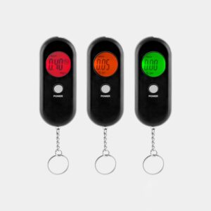 Cadouri Barbati - breloc cu alcool tester digital cu 3 culori