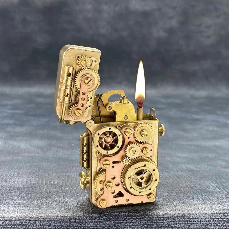 Cadouri Barbati - cadouri barbati - Bricheta cu benzina automata cu Ansamblu de Roti Dintate